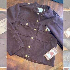 Miss Posh Bomber Jacket in Brown